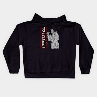 NyindirprojekLoretta Lynn Kids Hoodie